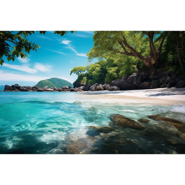 Contemporary Beach Canvas